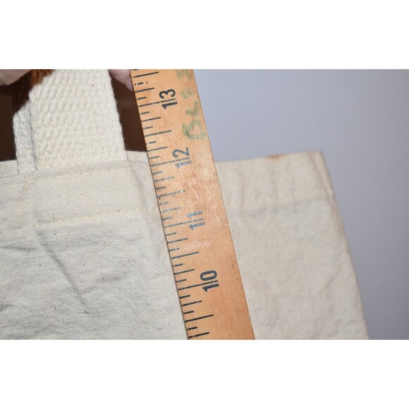 Vtg 90’s Maltese dog breed Canvas Tote bag Embroidered - Picture 7 of 7